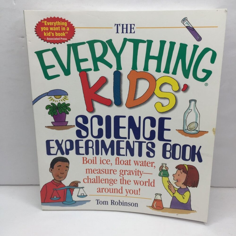 Adams Media The Everything Kids' Science Experiments Book Children Learning Fun